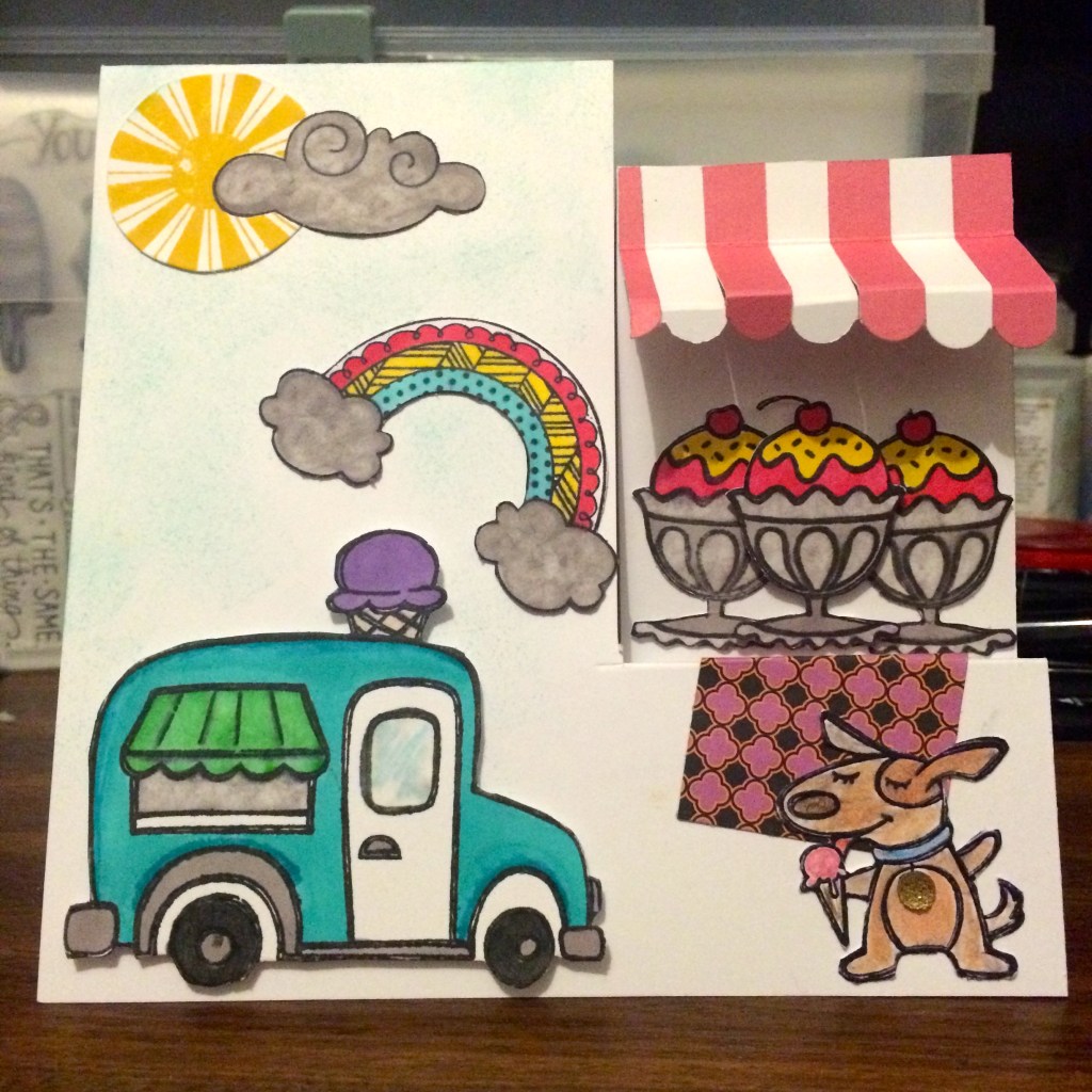 Ice Cream Dream Sunday Heaven Card