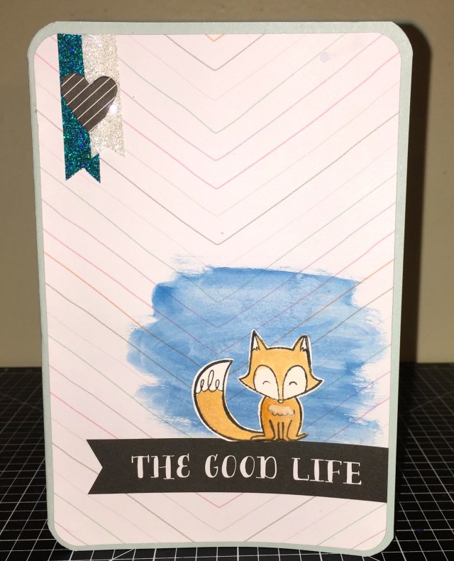 The Good Life Card made with Picture My Life Live Your Day scrapbooking program