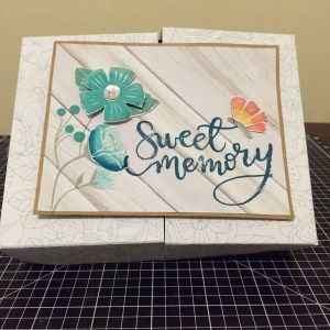 Sweet Memory Split Top Box using: Closed Happy Times with Exclusive Papers and Stamps www.maz.ctmh.com.au