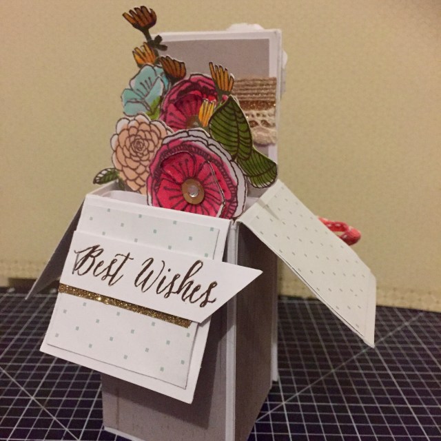 Oh Deer and Thoughtful Flowers Pop Up Box Card. www.maz.closetomyheart.com.au