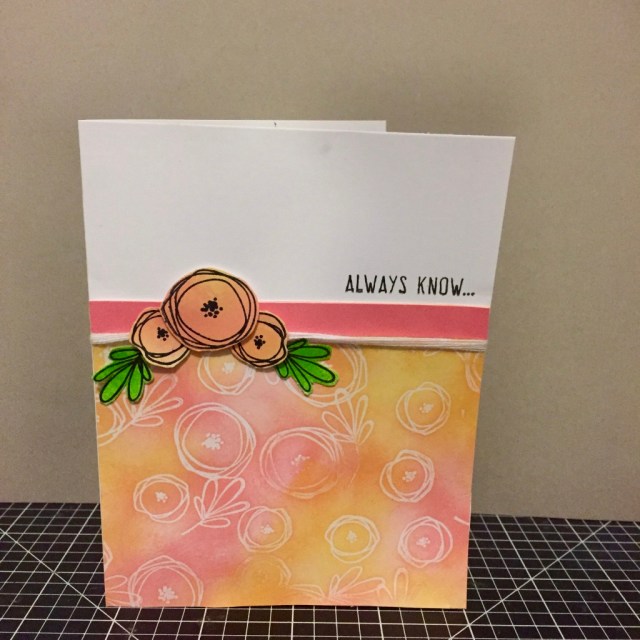 Fun Friday Technique Embossing Resist www.maz.closetomyheart.com.au