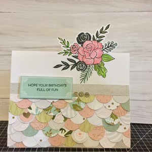 Partial Die Cutting with Hello Lovely Thin Cuts Card www.maz.closetomyheart.com.au