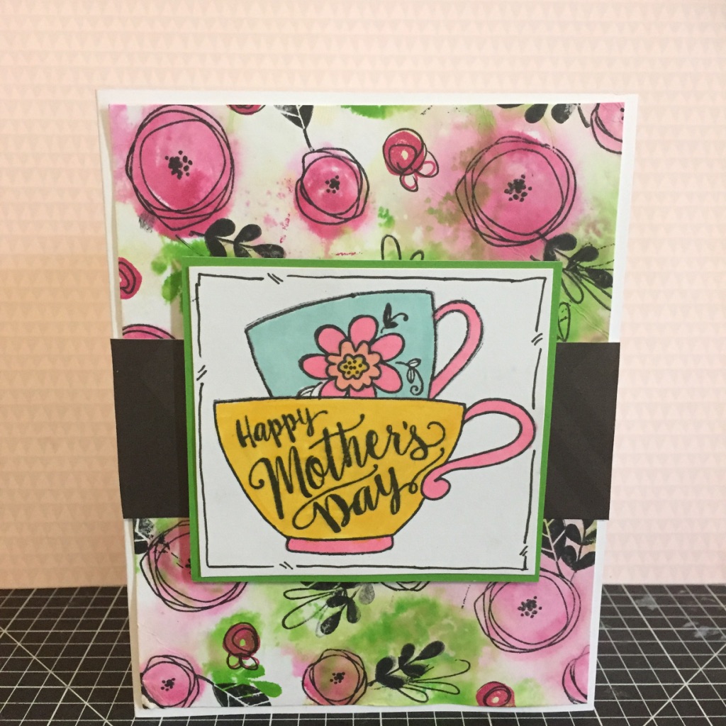 Fun Friday Technique: Wet Paper&nbsp;Stamping