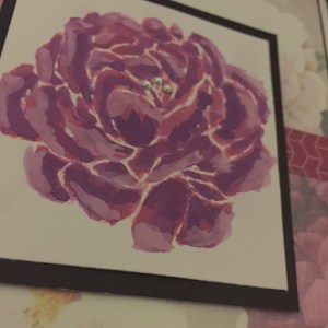 Rose Card close up - Live Beautifully collection www.maz.closetomyheart.com.au