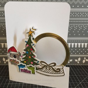 Three Fold Card Christmas Tunes-October Stamp of the Month