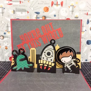 Birthday Time: Popup Card Inside www.maz.closetomyheart.com.au