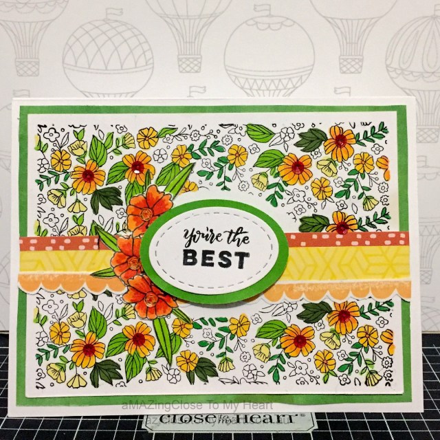 You're the Best CTMH Central Park Paper Suite www.maz.closetomyheart.com.au