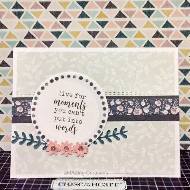 Boutique Paper Suite Inspirational Card www.maz.closetomyheart.com.au