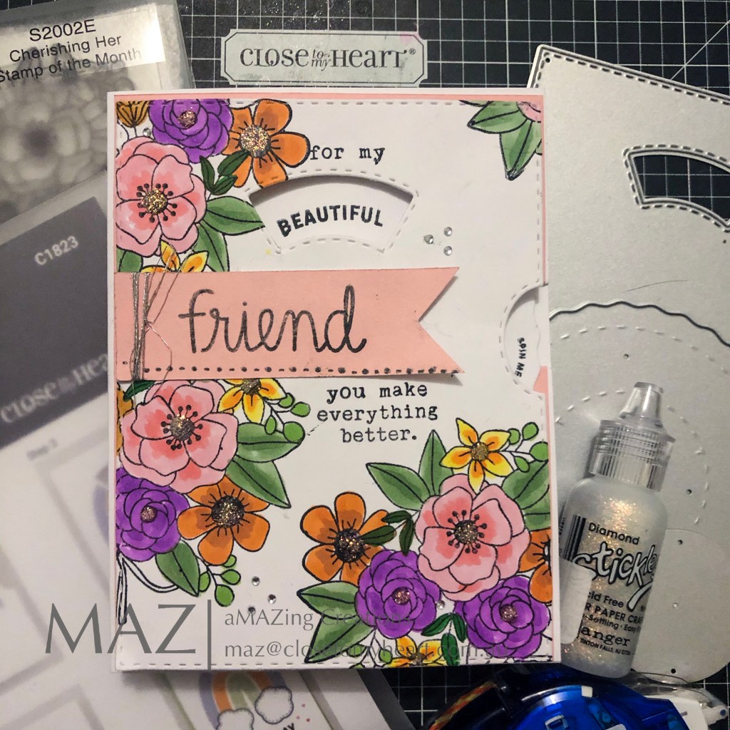 Close To My Heart Cherishing Her – February  Stamp of the Month Australasian Blog&nbsp;Hop