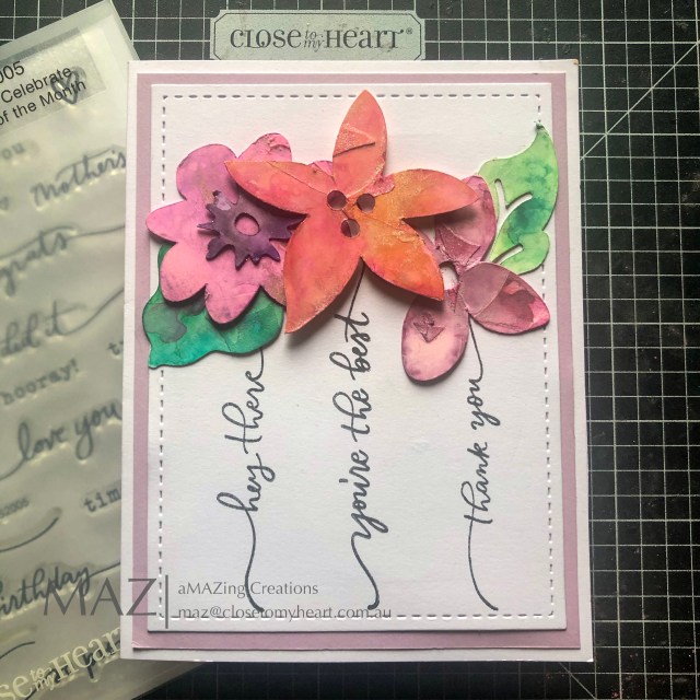 Close To My Heart Time to Celebrate - May  Stamp of the Month