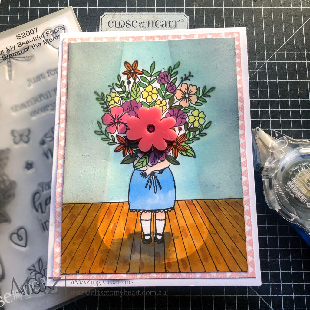 Close To My Heart For My Beautiful Friend – July Stamp of the Month Australasian Blog&nbsp;Hop