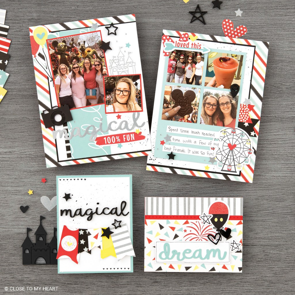Happiest Place Scrapbooking & Cardmaking Papercraft Collection