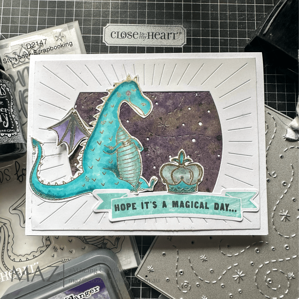 Magical Heat Embossing &&nbsp;Card