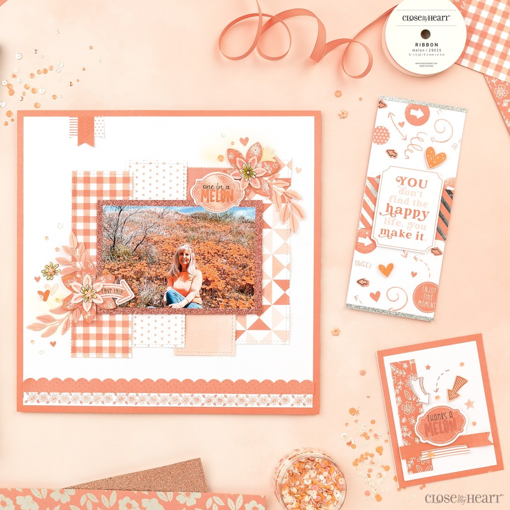 Close To My Heart Melon Mania Scrapbook & Card making Collection