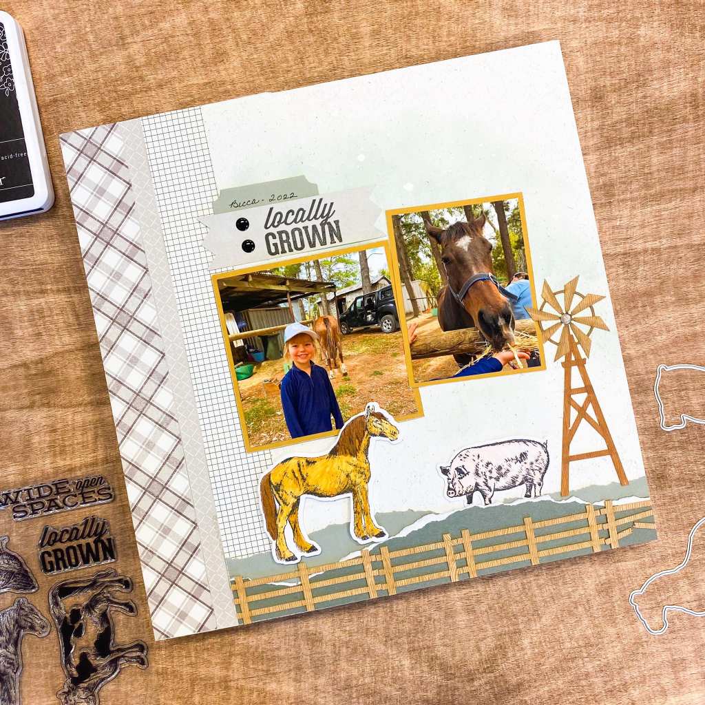 Locally Grown Stamp&nbsp;Set