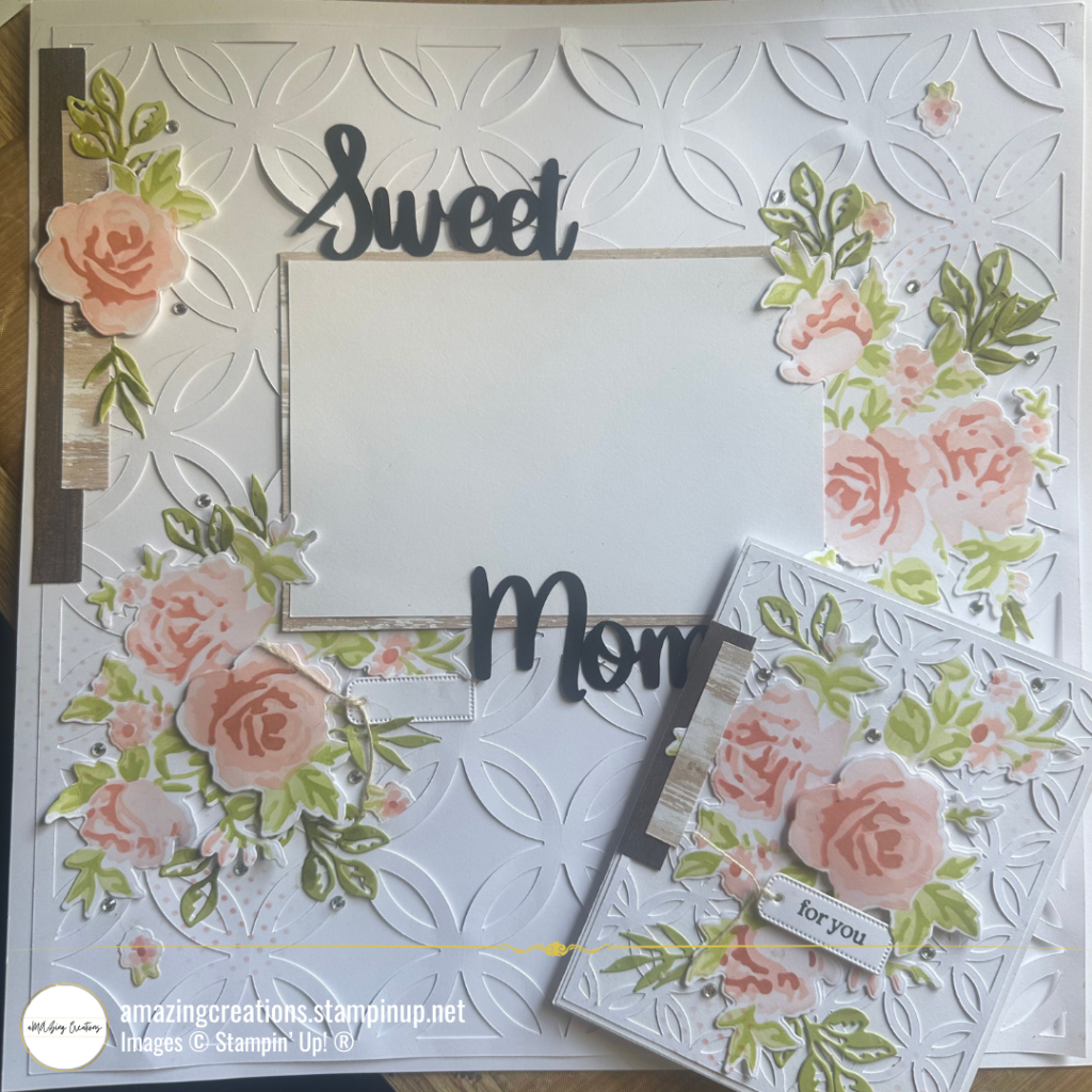 Unveiling the Layers of Beauty: From Card to Scrapbook Layout!