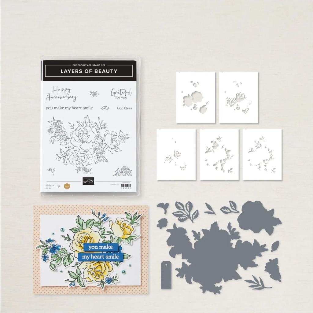 Explore the beautiful possibilities with the Stampin' Up Layers of Beauty Bundle! 