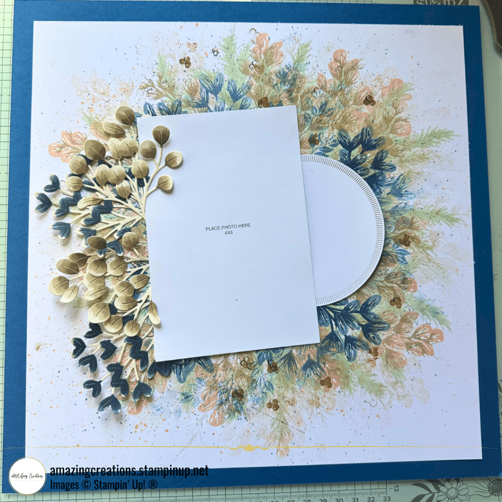 A Foliage Fantasy Wreath with Stampin’ Up’s Golden&nbsp;Greenery