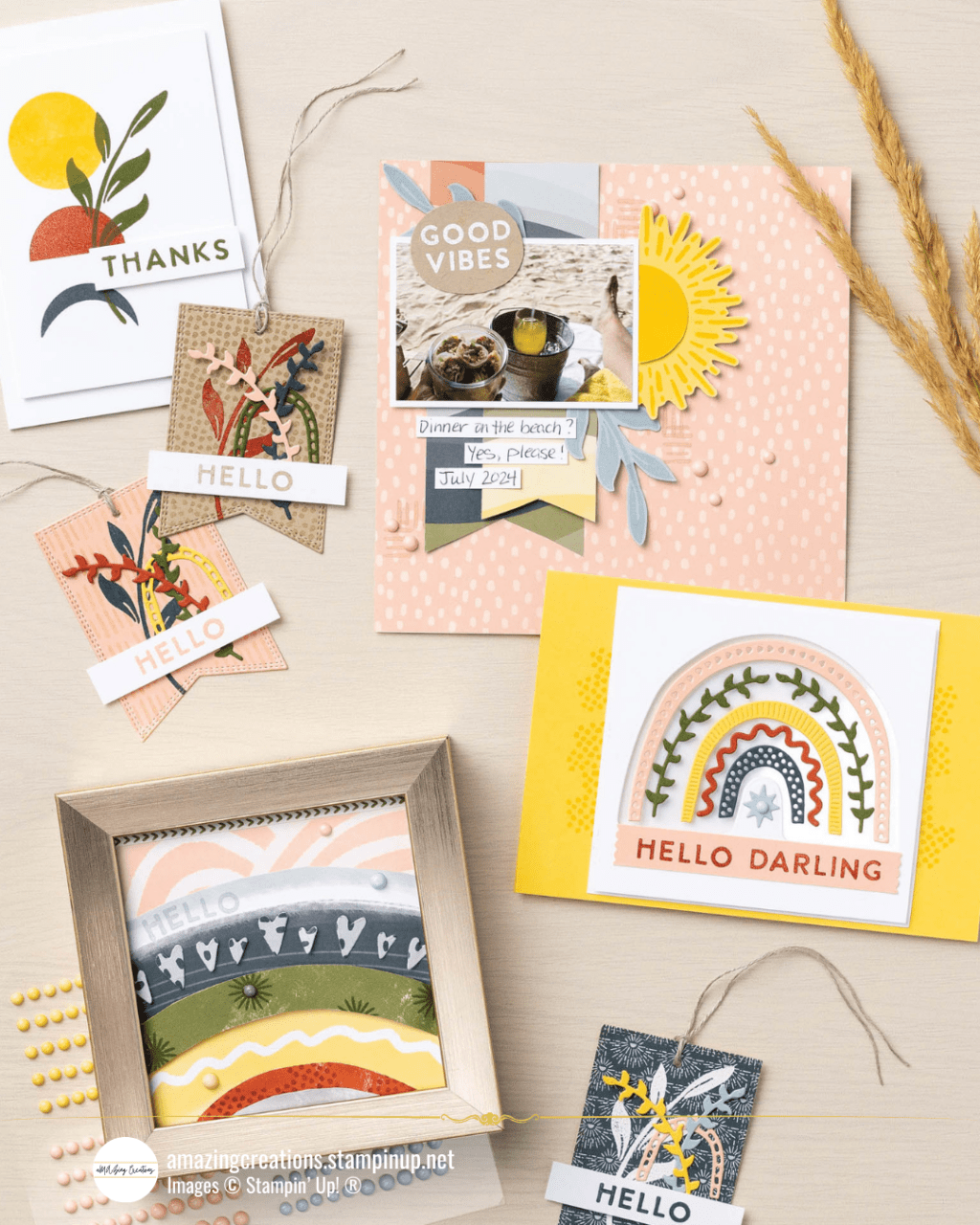 Introducing the Stampin’ Up! Boho Vibes Suite&nbsp;Collection!