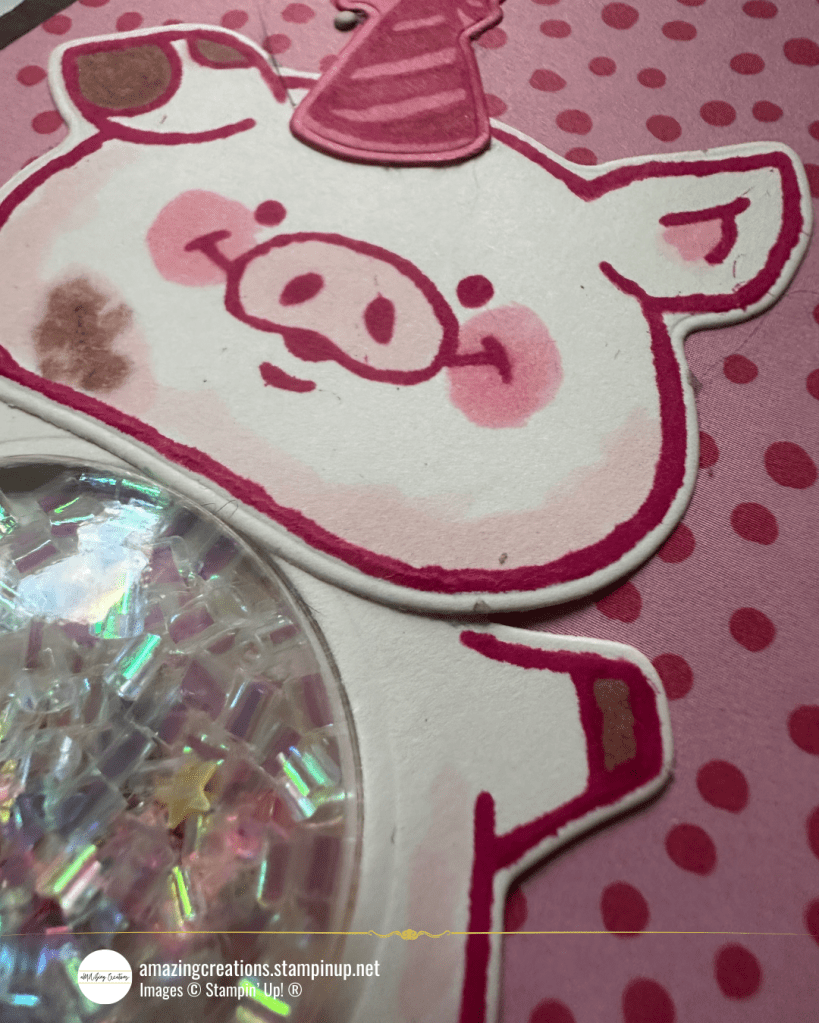 Looking for a fun and interactive birthday card idea using the Stampin’ Up! Party Piggy? 