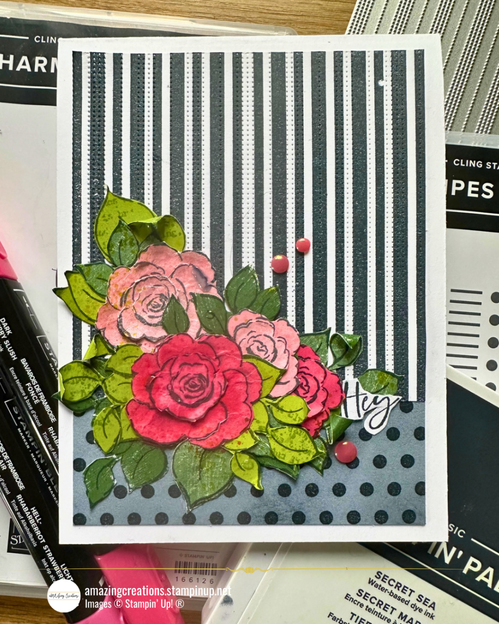 Layered Blooms & Playful Patterns: A Charming Mix of Stripes, Dots, and&nbsp;Roses