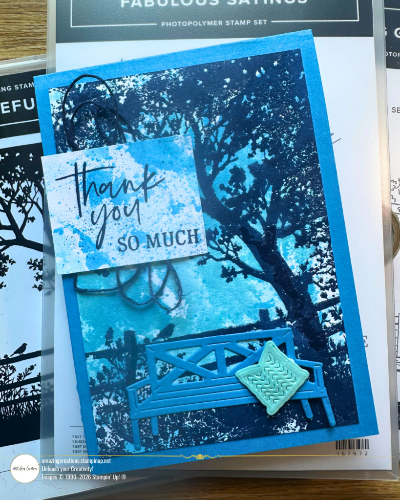 Peaceful Garden Thank You Card