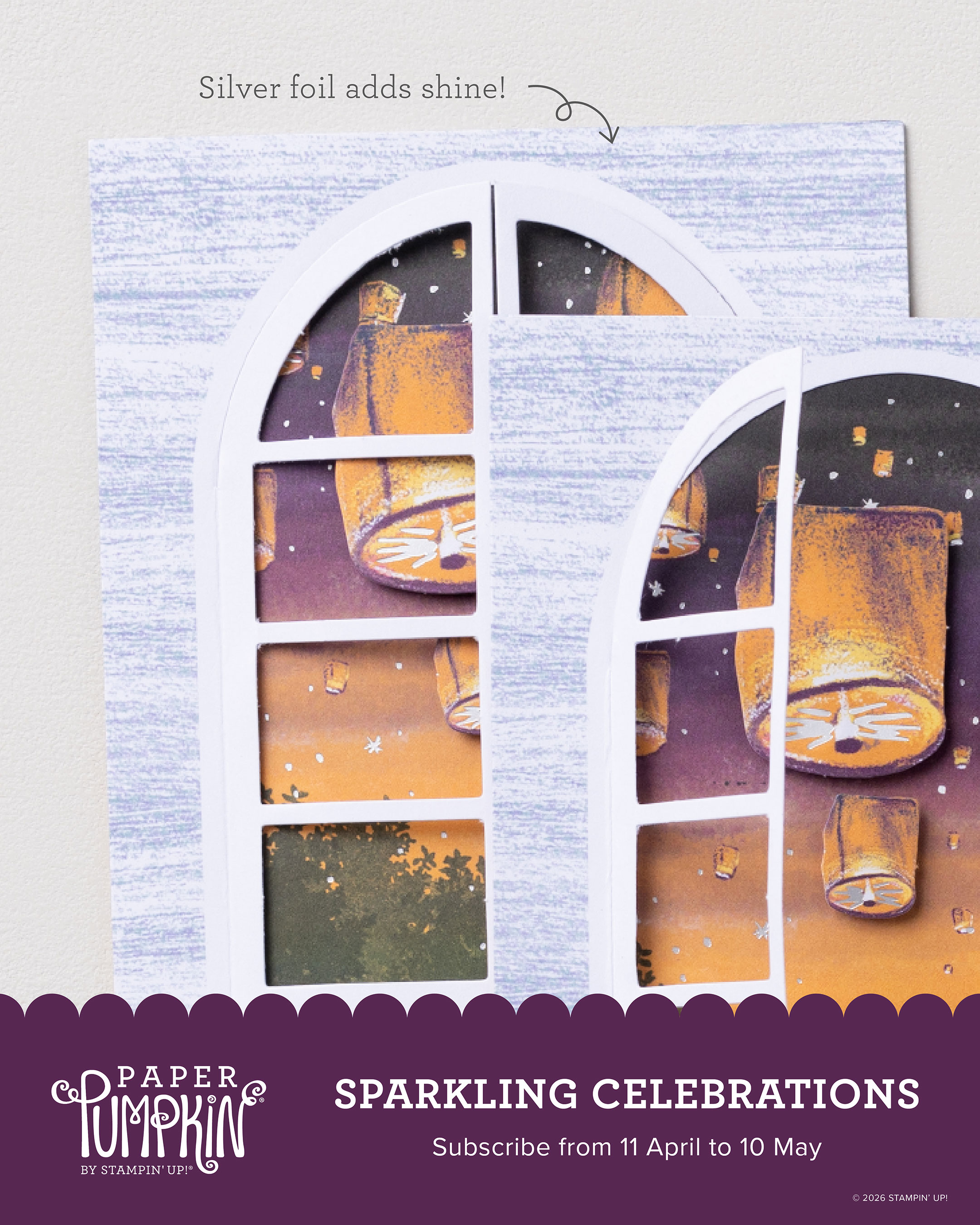 Paper Pumpkin Sparkling Celebrations, Subscription kit by Stampin’ Up!
