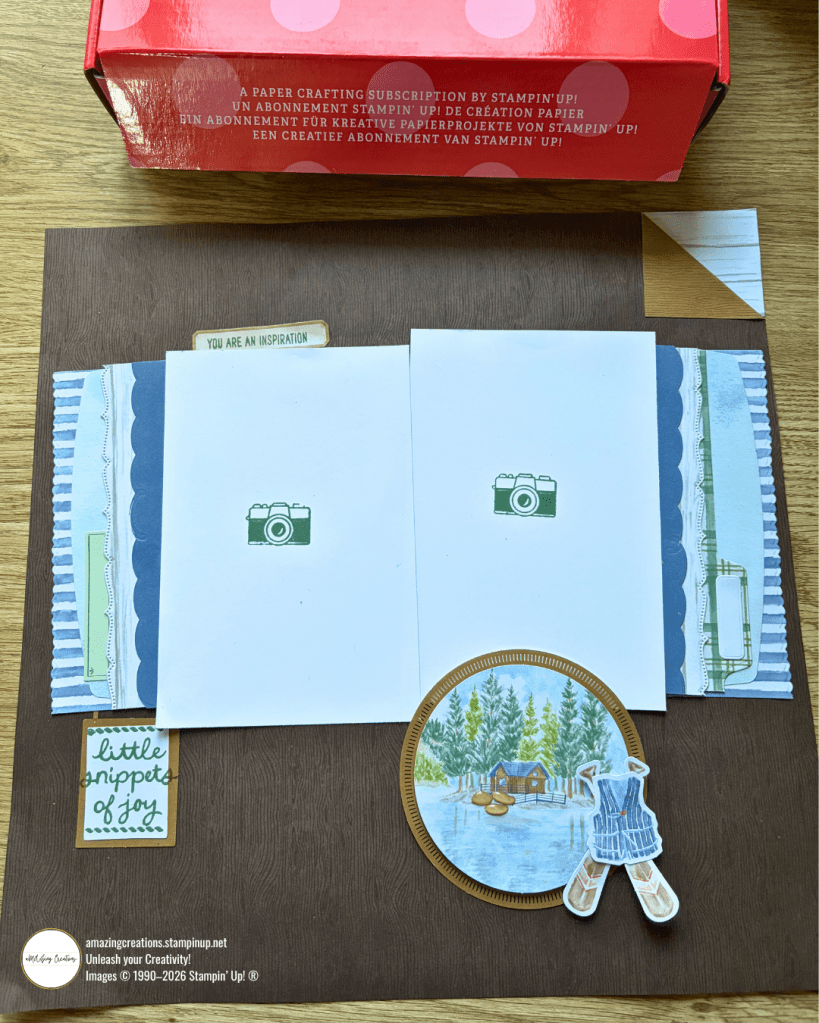Stampin' Up! Paper Pumpkin Lakeside Retreat three ways