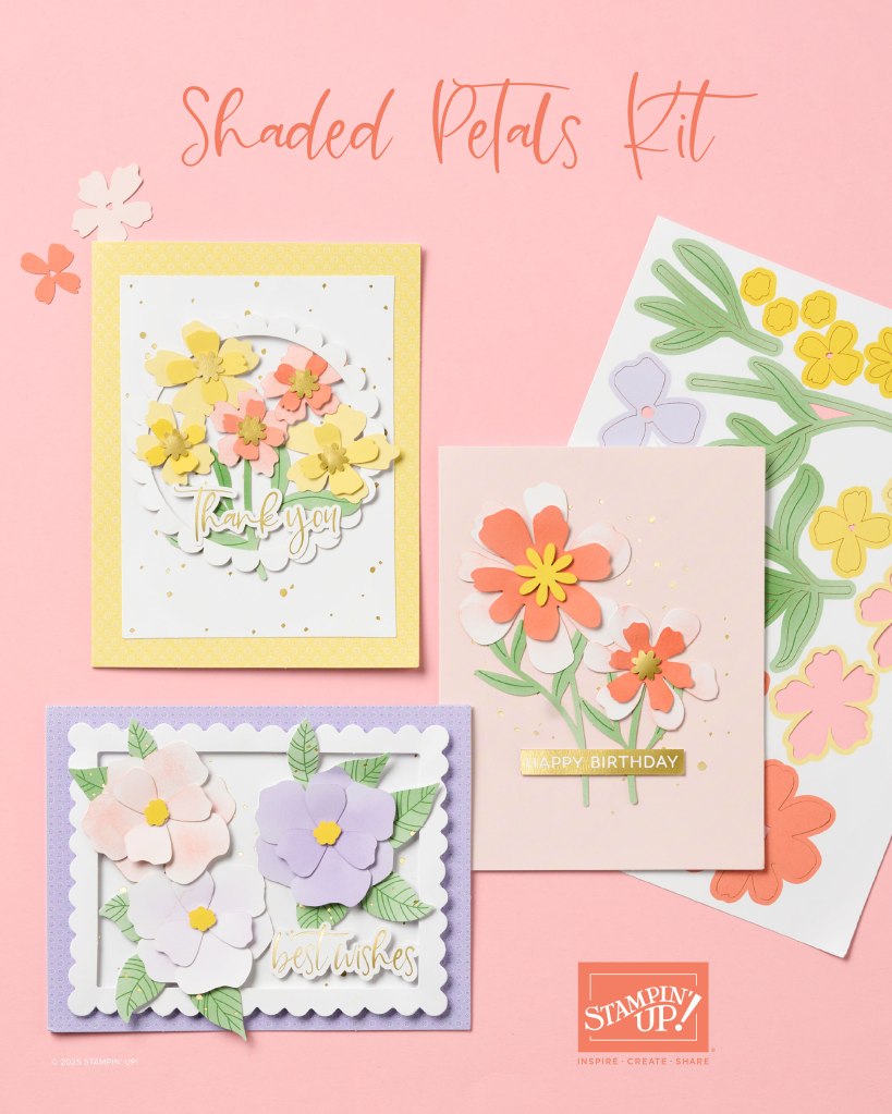Stampin' Up! Shaded Petals Card Making Kit