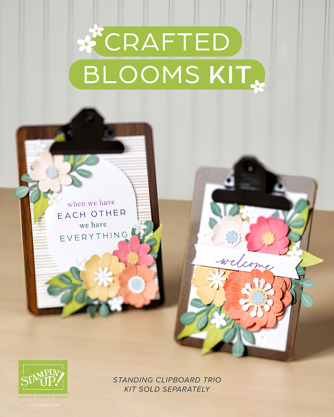 Stampin' Up! Crafted Blooms Kit