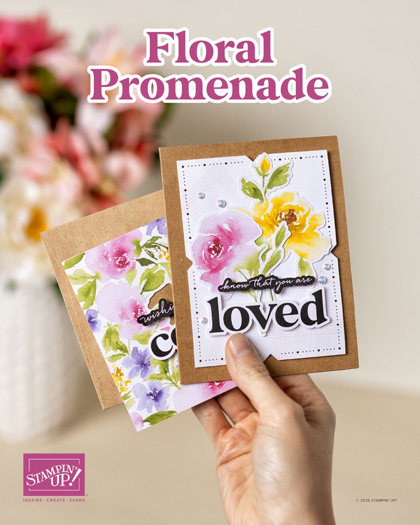 Stampin' Up! Floral Promenade Card Making Kit