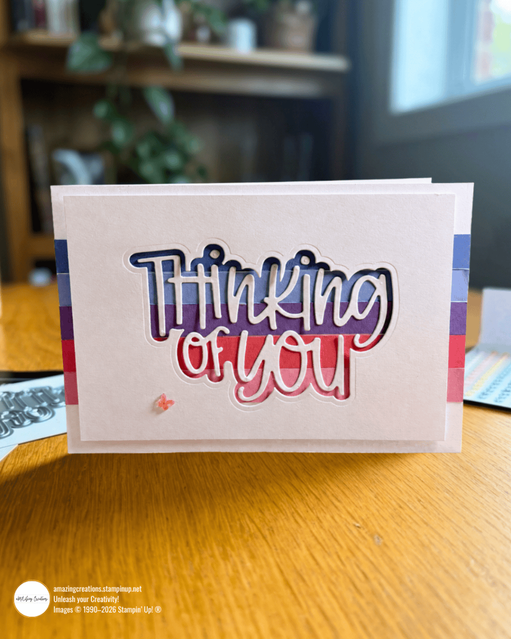 Thinking of You Dies: A Simple Die-Cut Window&nbsp;Card
